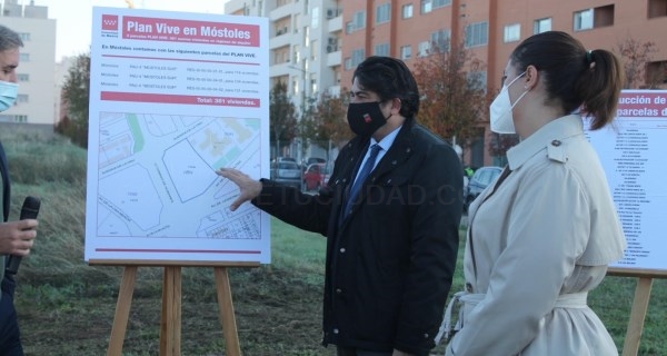 Construiremos en Móstoles 381 viviendas adscritas al Plan Vive