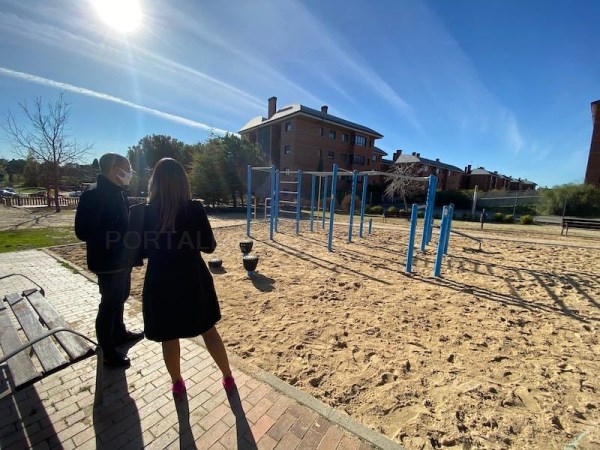 Majadahonda cuenta con un nuevo circuito de calistenia para hacer deporte al aire libre