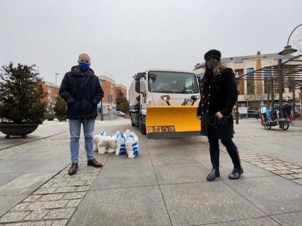 Majadahonda preparada para el temporal de frío y nieve previsto para estos días