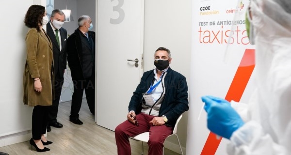 Sumamos un nuevo punto de testeo para realizar pruebas de antígenos a 15.000 taxistas