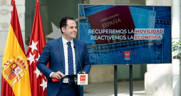 Aguado: “Una movilidad segura nos ayudará a acelerar la recuperación económica y turística”