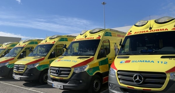 El SUMMA 112 renueva su flota de ambulancias con tecnología sanitaria de última generación
