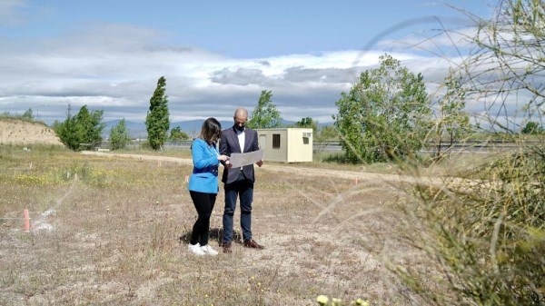 Arrancan las obras para la nueva central de recogida neumática del área de Roza Martín y Satélites