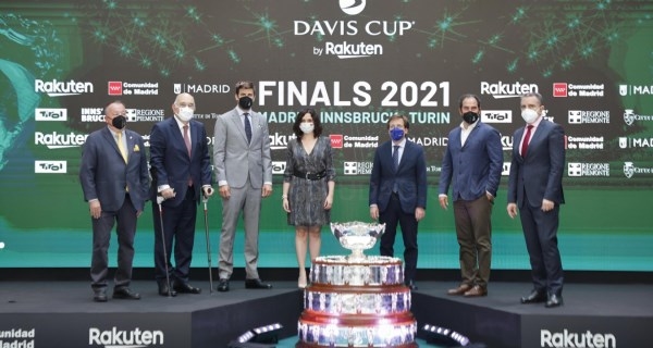 Díaz Ayuso da la bienvenida la Copa Davis de tenis: "Sienta las bases para un futuro prometedor"