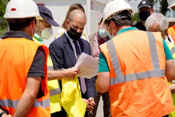 Arrancan las obras para la construcción de la pasarela peatonal de Roza Martín