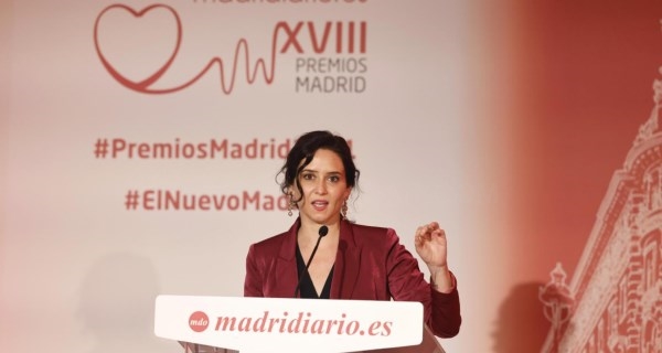 Díaz Ayuso: “Madrid tiene un futuro prometedor y nos hemos convertido en lugar de referencia"