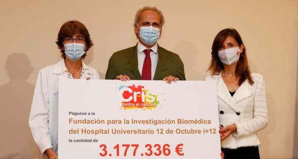 El 12 de Octubre y CRIS contra el Cáncer renuevan su colaboración para investigar esta enfermedad