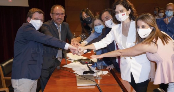 Díaz Ayuso en la declaración de El Retiro y el Paseo del Prado como Patrimonio Mundial de UNESCO