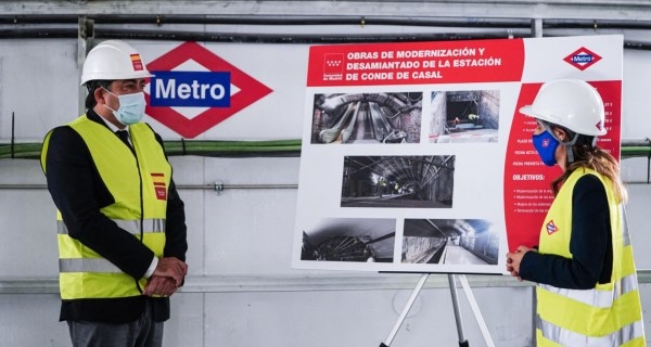 Reabrimos el 1 de agosto el tramo de la línea 6 de Metro entre Sainz de Baranda y Pacífico