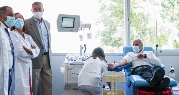 Recordamos a los madrileños la necesidad de donar sangre también en verano