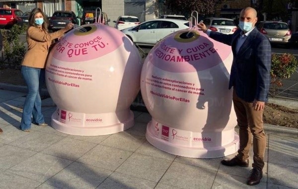 Majadahonda y Ecovidrio se unen en la campaña solidaria “Recicla Vidrio por ellas”