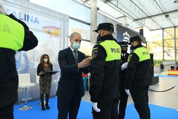 El Ayuntamiento de Majadahonda celebra un gran acto en honor a la patrona de la Policía Local