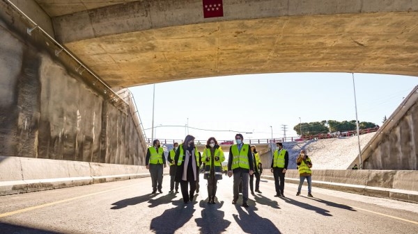 Díaz Ayuso anuncia la prolongación en 2022 de la M500 a través de la reforma del acceso y la salida de Aravaca con la M-503