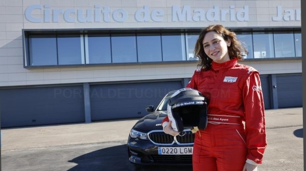 Díaz Ayuso presenta la incorporación del nombre de Madrid al Circuito del Jarama-RACE