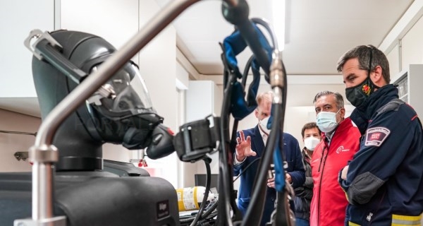 La Comunidad de Madrid refuerza la seguridad del Cuerpo de Bomberos en actuaciones de máximo riesgo