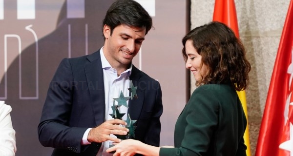 Díaz Ayuso entrega los Premios Siete Estrellas del Deporte a Carlos Sainz Jr., Marcelo, Patricia García y Sara Martínez