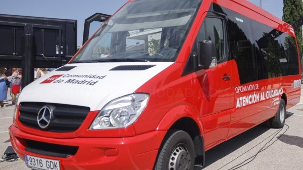 La Comunidad de Madrid duplica las Oficinas Móviles de Atención al Ciudadano para asistir a todos los municipios de menos de 20.000 habitantes