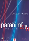PROGRAMA DE ARTES ESCÉNICAS DEL PARANINFO DE LA UA - PRIMER CUATRIMESTE