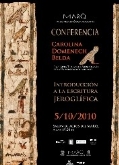 ‘INTRODUCCIÓN A LA ESCRITURA JEROGLÍFICA’