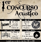 1er CONCURSO ACUSTICO DE GRUPOS ALICANTINOS
