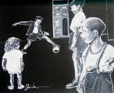 Conjunto de obras de cerámica y pintura - Vicente Quiles