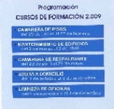 CURSOS DE FORMACIÓN E INSERCIÓN LABORAL