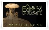 OBJETOS EGIPCIOS EN ALICANTE