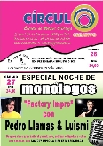 Noche de Monólogos: Factoy Impro (Pedro Llamas y Luismi)