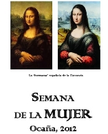 SEMANA DE LA MUJER Ocaña, 2012
