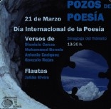 Día internacional de la Poesía:  “POZOS DE POESÍA”
