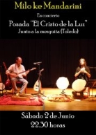 Concierto Milo ke Mandarini en Toledo