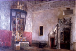 La Pieza Invitada: Interior de la sinagoga del Tránsito
