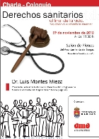 Charla - Coloquio, derechos sanitarios al final de la vida