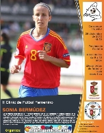 FÚTBOL FEMENINO, CLINIC DE FÚTBOL CON SONIA BERMÚDEZ