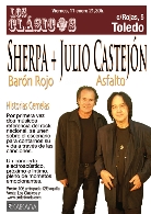 Julio Castejón (asfalto) +Sherpa (Baron Rojo) en acústico.