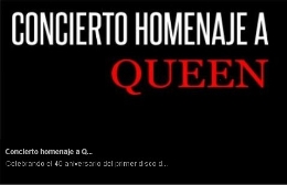 Concierto homenaje Queen
