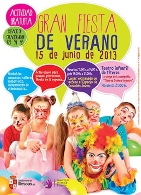GRAN FIESTA DE VERANO PARA NIÑOS Y JÓVENES
