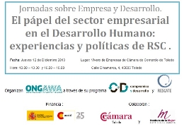 Jornadas sobre Empresa y Desarrollo