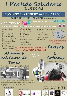 I Partido de fútbol solidario a beneficio de la Casa de Aarón