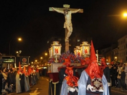VIERNES DE DOLORES, Via Crucis de la exaltacion de la Santa Cruz y Ntra Sra de los Dolores