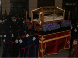 VIERNES SANTO Procesión de regla de la ilustre cofradia de Ntra Sra de las Angustias - Sacrificio y Penitencia