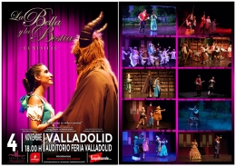 La Bella y La Bestia 2017 musical familiar