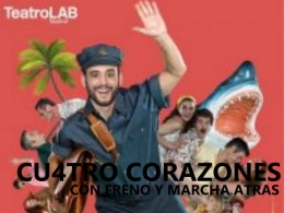 Cu4tro corazones con freno y marcha atras