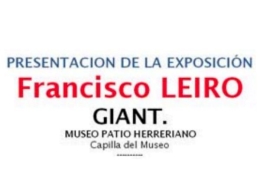 Francisco Leiro presenta su exposición 'Giant'
