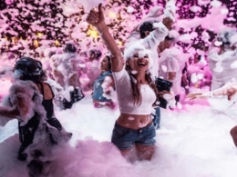 Fiesta de la espuma