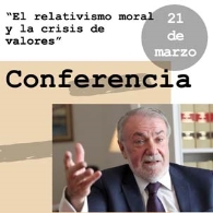 Conferencia de Jaime Mayor Oreja sobre la crisis de valores
