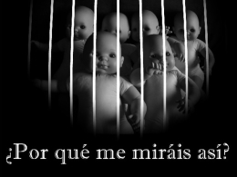'Por qué me miráis así'