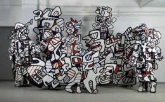L'Hourloupe de JEAN DUBUFFET (Esculturas, pinturas, dibujos) en Valladolid