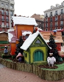 Tren y Pueblo Navideño en Valladolid