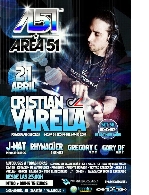 Cristian Varela, Gregory C y Gari DF en AREA 51